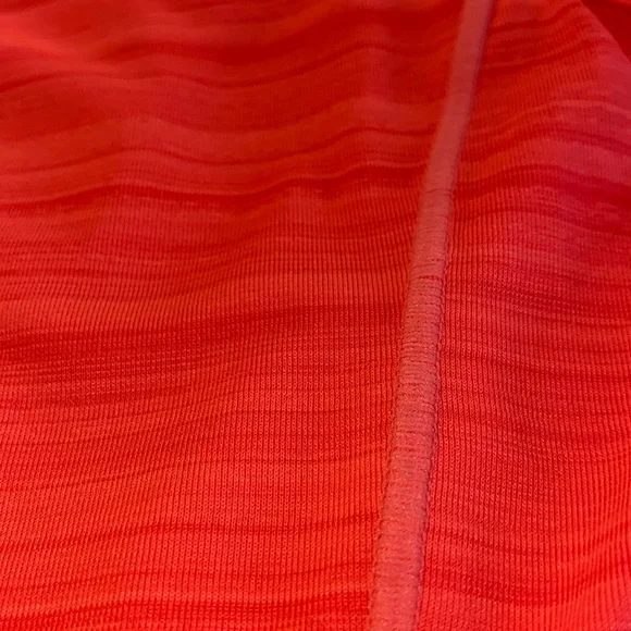 Women’s Athleta sleeveless bright neon orange workout shirt , size XS - Picture 9 of 10